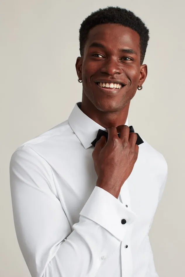 Men Bonobos Formal Dress Shirts Empire Stretch Tuxedo Shirt White With Studs Men Bonobos Formal Dress Shirts Empire Stretch Tuxedo Shirt White With Studs