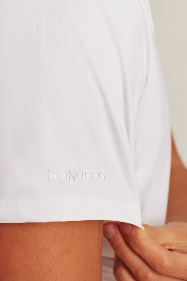 Men Bonobos Golf Polos and Tops The Performance Golf Polo Shirt Solid and Striped White Men Bonobos Golf Polos and Tops The Performance Golf Polo Shirt Solid and Striped White