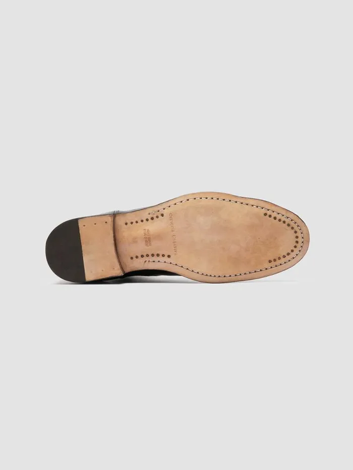 Men Officine Creative Footwear SOLITUDE 004 Black Leather Chelsea Boots Men Officine Creative Footwear SOLITUDE 004 Black Leather Chelsea Boots
