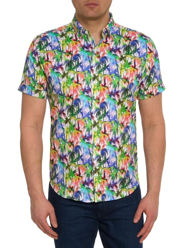 Men Short Sleeve Button Down Shirts Robert Graham PALM CITY SHORT SLEEVE BUTTON DOWN SHIRT Multi Men Short Sleeve Button Down Shirts Robert Graham PALM CITY SHORT SLEEVE BUTTON DOWN SHIRT Multi