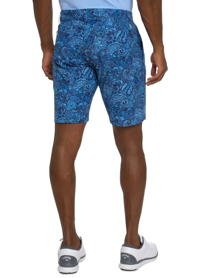 Men Shorts and Swim Robert Graham WESTPORT PERFORMANCE GOLF SHORT Blue