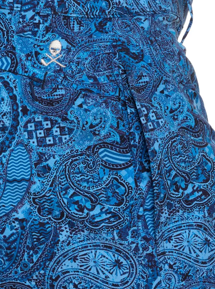 Men Shorts and Swim Robert Graham WESTPORT PERFORMANCE GOLF SHORT Blue