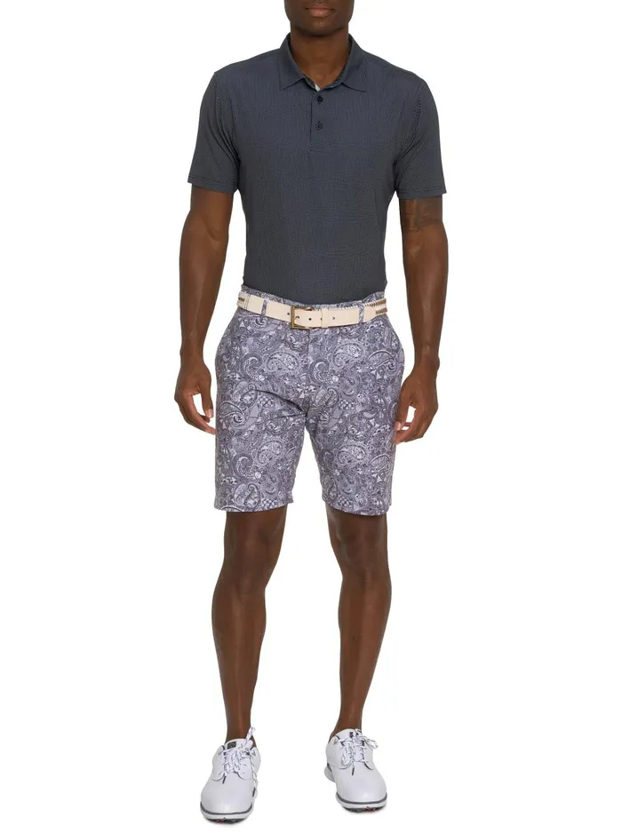 Men Shorts and Swim Robert Graham WESTPORT PERFORMANCE GOLF SHORT Blue