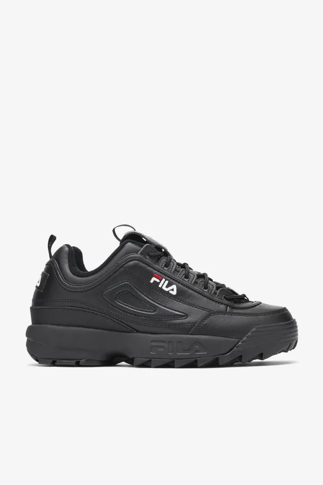 Men Sneakers Fila Disruptor 2 Premium 021 Black White Black