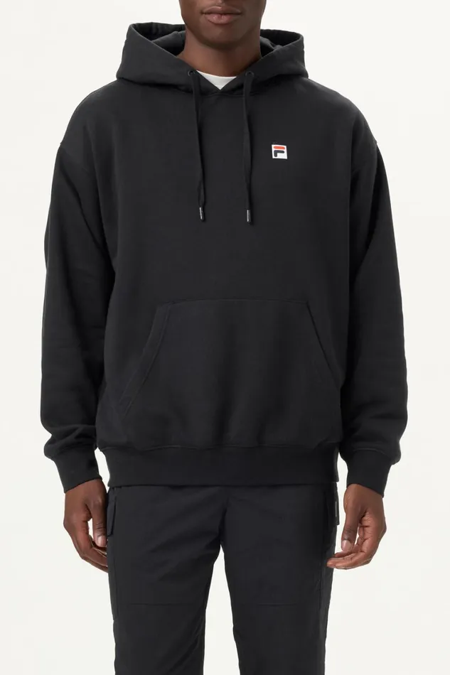 Men Sweatshirts and Hoodies Fila Classic Relaxed Hoodie 001 Black Men Sweatshirts and Hoodies Fila Classic Relaxed Hoodie 001 Black