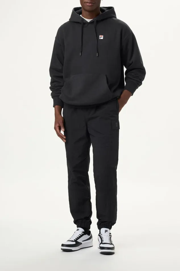 Men Sweatshirts and Hoodies Fila Classic Relaxed Hoodie 001 Black Men Sweatshirts and Hoodies Fila Classic Relaxed Hoodie 001 Black