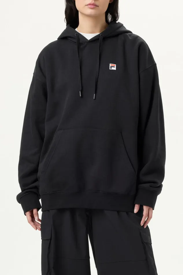 Men Sweatshirts and Hoodies Fila Classic Relaxed Hoodie 001 Black Men Sweatshirts and Hoodies Fila Classic Relaxed Hoodie 001 Black