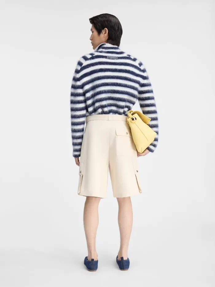 Men Trousers and Shorts JACQUEMUS The Cargo Bermuda Shorts Beige Men Trousers and Shorts JACQUEMUS The Cargo Bermuda Shorts Beige