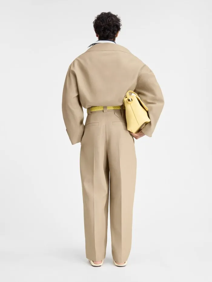 Men Trousers and Shorts JACQUEMUS The Marzio Pants Beige Men Trousers and Shorts JACQUEMUS The Marzio Pants Beige