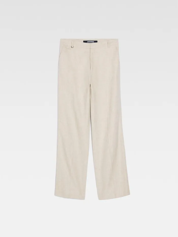 Men Trousers and Shorts JACQUEMUS The Melo Pants Light Beige Men Trousers and Shorts JACQUEMUS The Melo Pants Light Beige