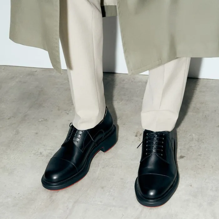 Men Urbino Derbies 8211 Calf Leather 8211 Black Christian Louboutin Buckles and Laceups Men Urbino Derbies 8211 Calf Leather 8211 Black Christian Louboutin Buckles and Laceups