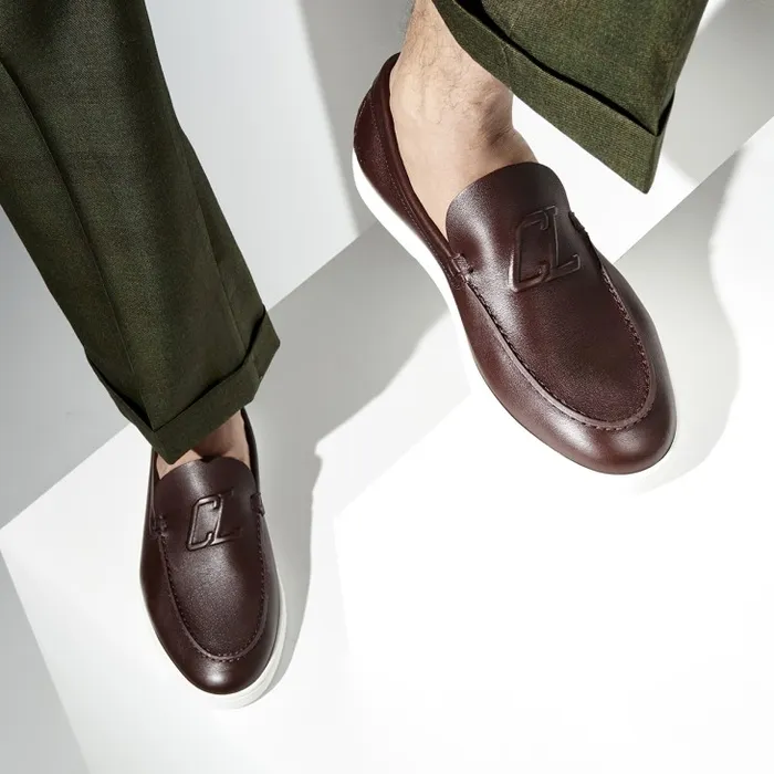 Men Varsiboat Boat Shoes 8211 Calf Leather 8211 Expresso Christian Louboutin Loafers and Moccasins Men Varsiboat Boat Shoes 8211 Calf Leather 8211 Expresso Christian Louboutin Loafers and Moccasins
