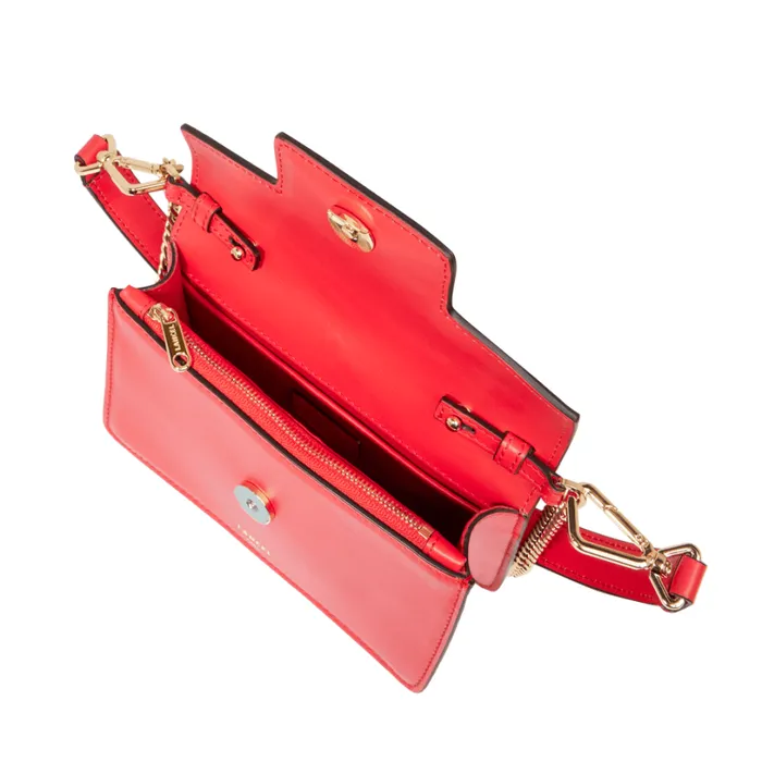 Mini Flap Bag Kiss Red Women Lancel Cross Body Bags Mini Flap Bag Kiss Red Women Lancel Cross Body Bags