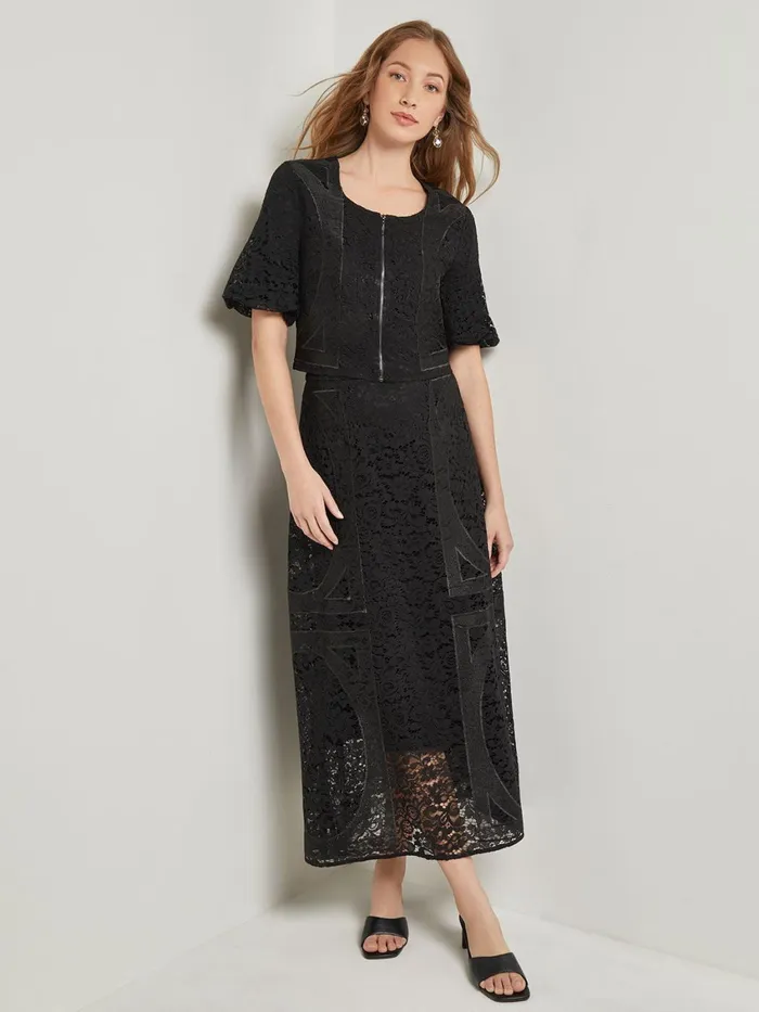 Misook Modern Fit Cropped Textural Woven Blouse Women Tops and Tees Misook Modern Fit Cropped Textural Woven Blouse Women Tops and Tees