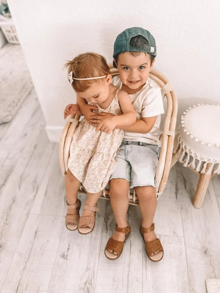 Nisolo Baby Toddler and Kids Shoes Women Woven Hard Sole Sandal Walnut Walnut Nisolo Baby Toddler and Kids Shoes Women Woven Hard Sole Sandal Walnut Walnut