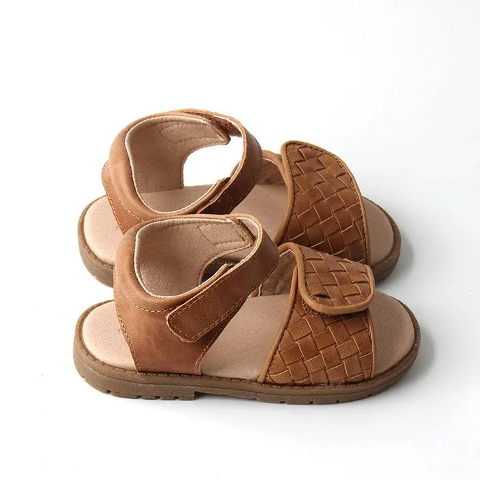Nisolo Baby Toddler and Kids Shoes Women Woven Hard Sole Sandal Walnut Walnut Nisolo Baby Toddler and Kids Shoes Women Woven Hard Sole Sandal Walnut Walnut
