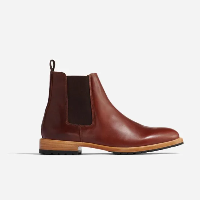 Nisolo Boots Men Marco Everyday Chelsea Boot Mahogany Nisolo Boots Men Marco Everyday Chelsea Boot Mahogany
