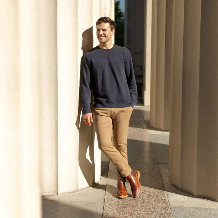 Nisolo Boots Men Marco Everyday Chelsea Boot Mahogany Nisolo Boots Men Marco Everyday Chelsea Boot Mahogany