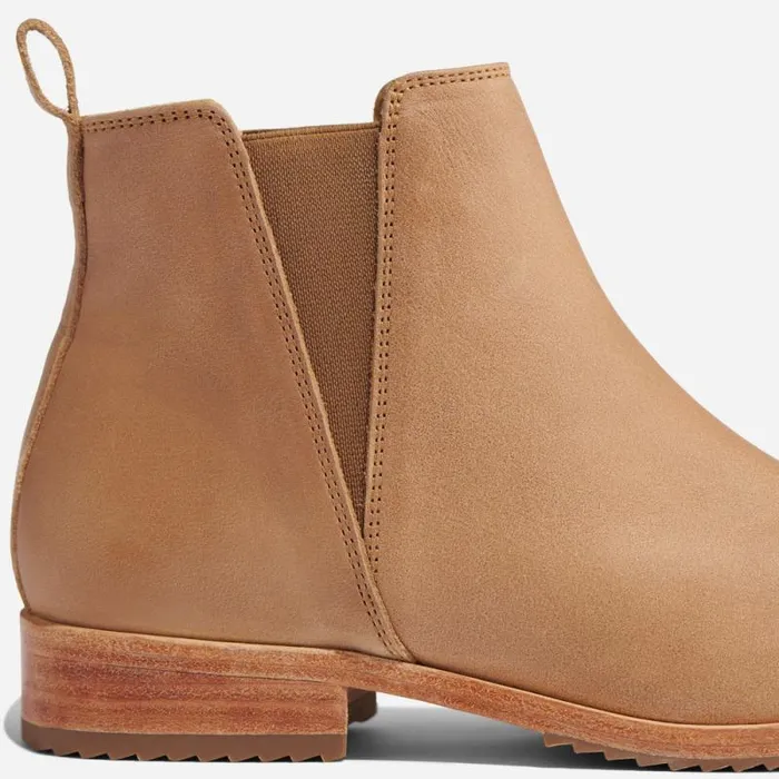 Nisolo Boots Women Eva Everyday Chelsea Boot Almond Nisolo Boots Women Eva Everyday Chelsea Boot Almond