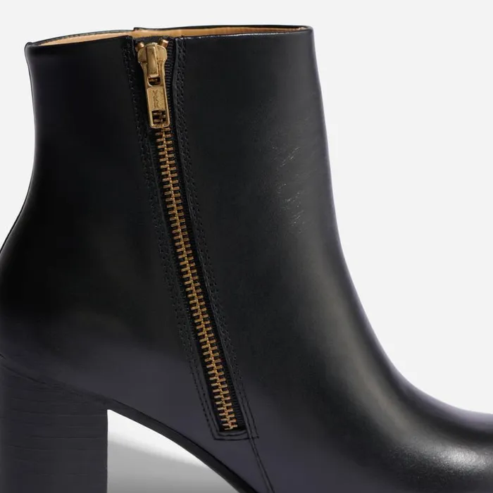 Nisolo Boots Women Lia Heeled Bootie Black Nisolo Boots Women Lia Heeled Bootie Black
