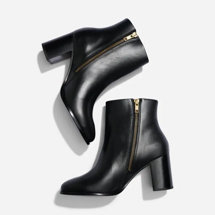 Nisolo Boots Women Lia Heeled Bootie Black Nisolo Boots Women Lia Heeled Bootie Black