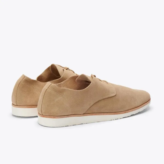 Nisolo Sandals and Slip Ons Men Lightweight Flex Derby Stone Nisolo Sandals and Slip Ons Men Lightweight Flex Derby Stone