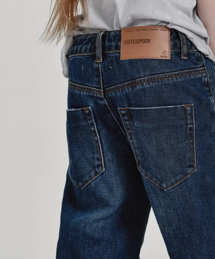 One Teaspoon Kids KIDS HOOLIGANS LOW WAIST RELAXED STRAIGHT LEG JEAN 8211 Kids One Teaspoon Kids KIDS HOOLIGANS LOW WAIST RELAXED STRAIGHT LEG JEAN 8211 Kids