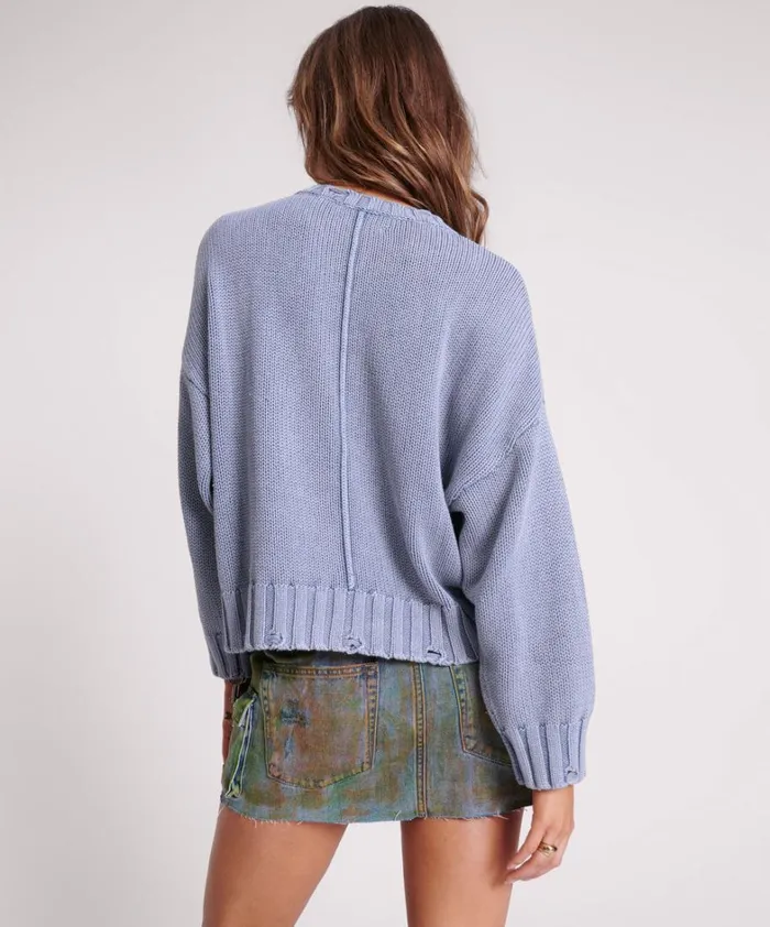 One Teaspoon Knitwear ACID WASHED OVERSIZED POCKET SWEATER 8211 Women One Teaspoon Knitwear ACID WASHED OVERSIZED POCKET SWEATER 8211 Women
