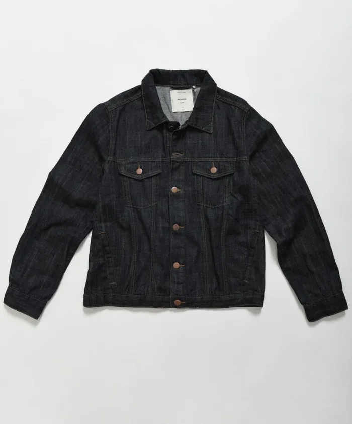 One Teaspoon Organic Tees ORGANIC RAW BANDIT TRUCKER JACKET BLUE 8211 Women One Teaspoon Organic Tees ORGANIC RAW BANDIT TRUCKER JACKET BLUE 8211 Women
