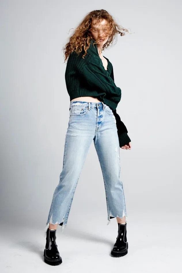 Pistola Denim Charlie High Rise Straight Leg 8211 Ruthless Women Denim