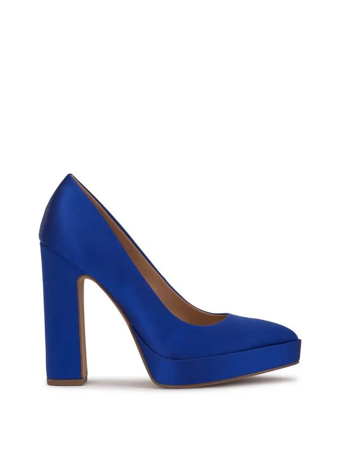 Platforms Shoes Jessica Simpson Glynis Platform Pump In Ultra Blue