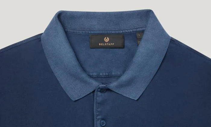 Polo Shirts Men Belstaff Hockley Polo Insignia Blue Polo Shirts Men Belstaff Hockley Polo Insignia Blue