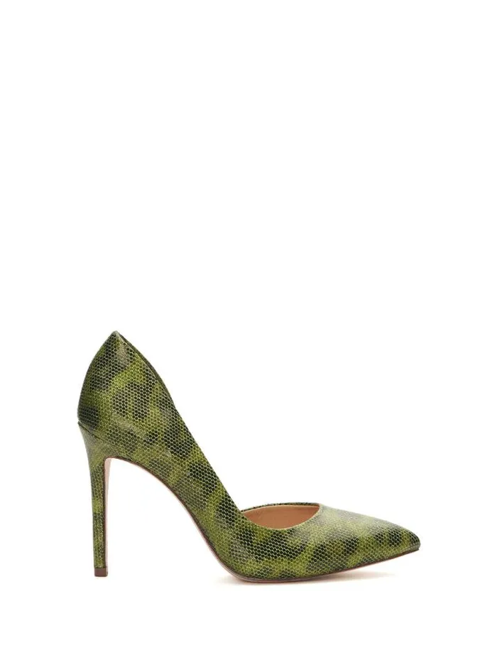 Pumps Shoes Jessica Simpson Prizma D039Orsay Pump In Green Leopard