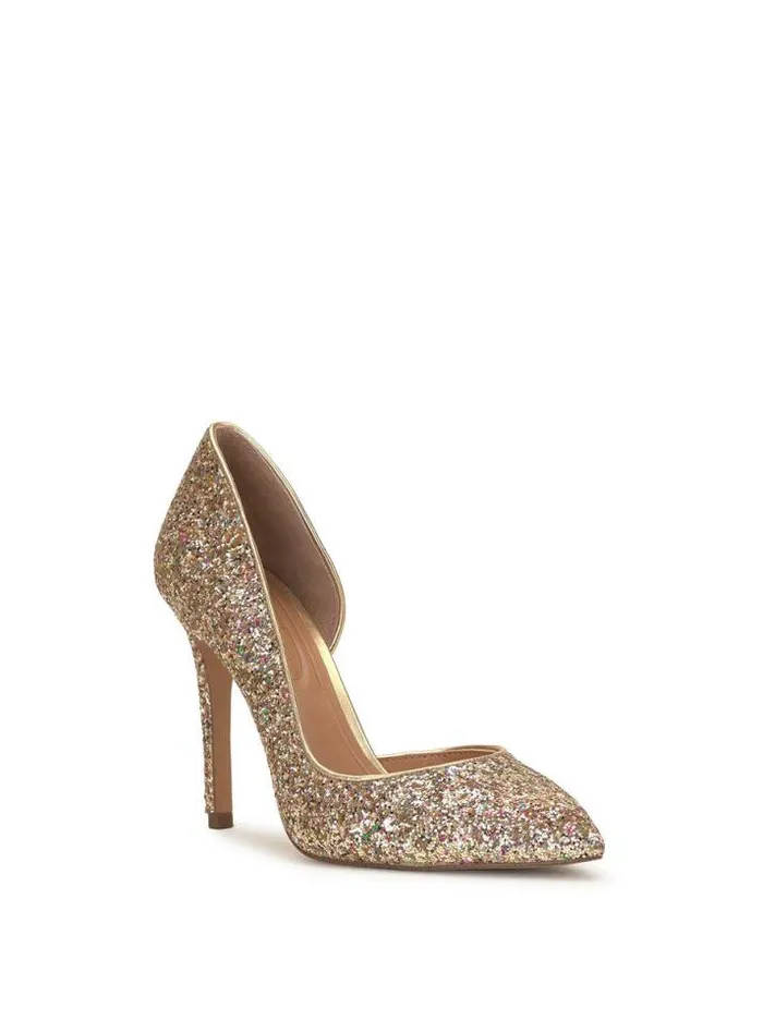 Pumps Shoes Jessica Simpson Prizma D039Orsay Pump In Party Gold