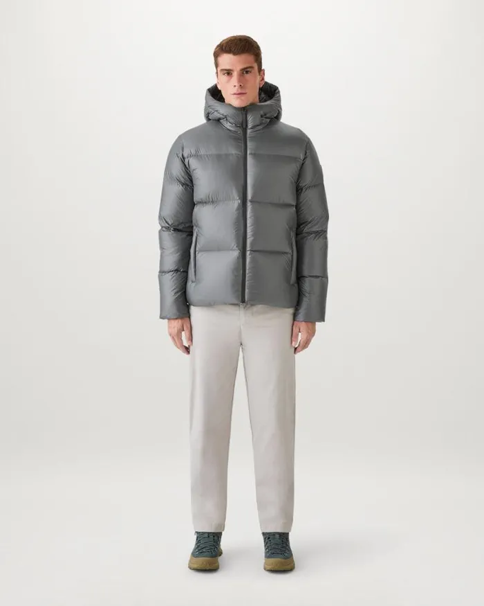 Quilt and Down Jackets Men Belstaff Resolve Jacket Gunmetal Quilt and Down Jackets Men Belstaff Resolve Jacket Gunmetal