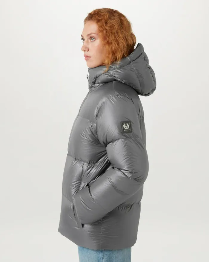 Quilt and Down Jackets Men Belstaff Resolve Jacket Gunmetal Quilt and Down Jackets Men Belstaff Resolve Jacket Gunmetal