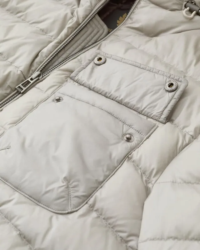 Quilt and Down Jackets Men Belstaff Streamline Jacket Chrome Grey Quilt and Down Jackets Men Belstaff Streamline Jacket Chrome Grey
