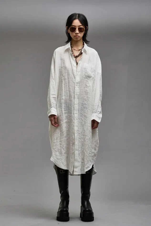 R13 Dresses and Skirts Women JUMBO SHIRTDRESS 8211 WHITE
