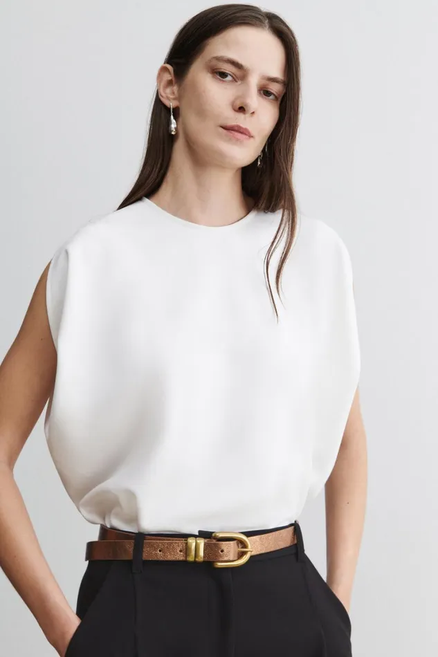 Rachel Comey Belts Women Dunbar Belt Bronze Rachel Comey Belts Women Dunbar Belt Bronze