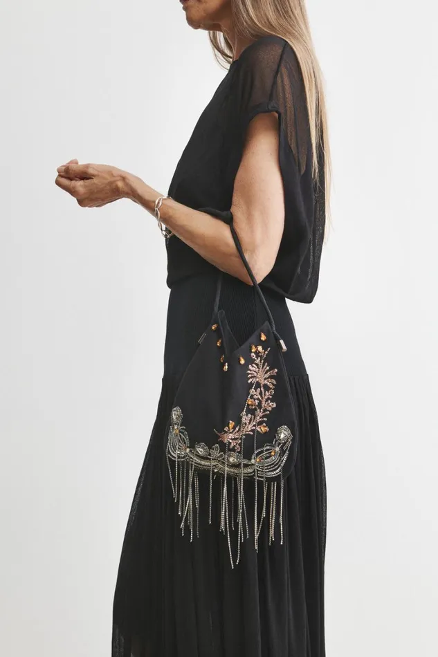 Rachel Comey Clutches Handbags Crossbody Women Electric Bag Black