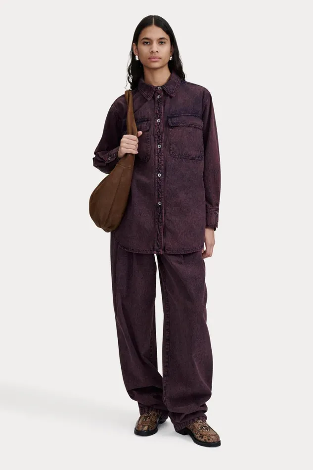 Rachel Comey Denim Shop Women Bowman Pant Boisonberry Rachel Comey Denim Shop Women Bowman Pant Boisonberry