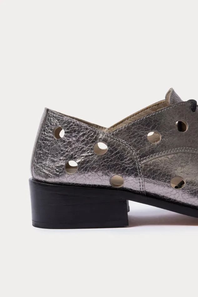 Rachel Comey Flats Loafers Women Acker Flat Silver Rachel Comey Flats Loafers Women Acker Flat Silver