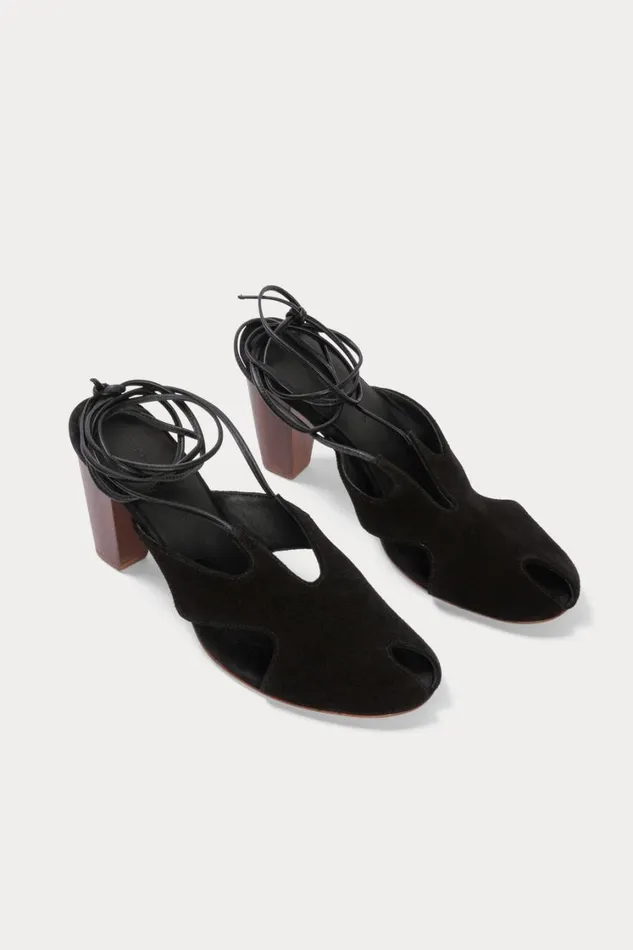 Rachel Comey Heels Women Isan Peep Toe Black Rachel Comey Heels Women Isan Peep Toe Black
