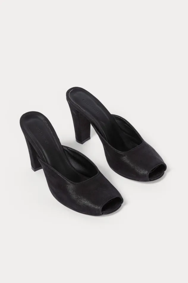 Rachel Comey Heels Women Malta Mule Black Rachel Comey Heels Women Malta Mule Black