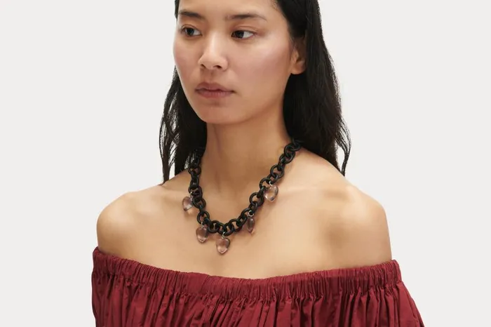 Rachel Comey Jewelry Women Finch Necklace Smoke Rachel Comey Jewelry Women Finch Necklace Smoke