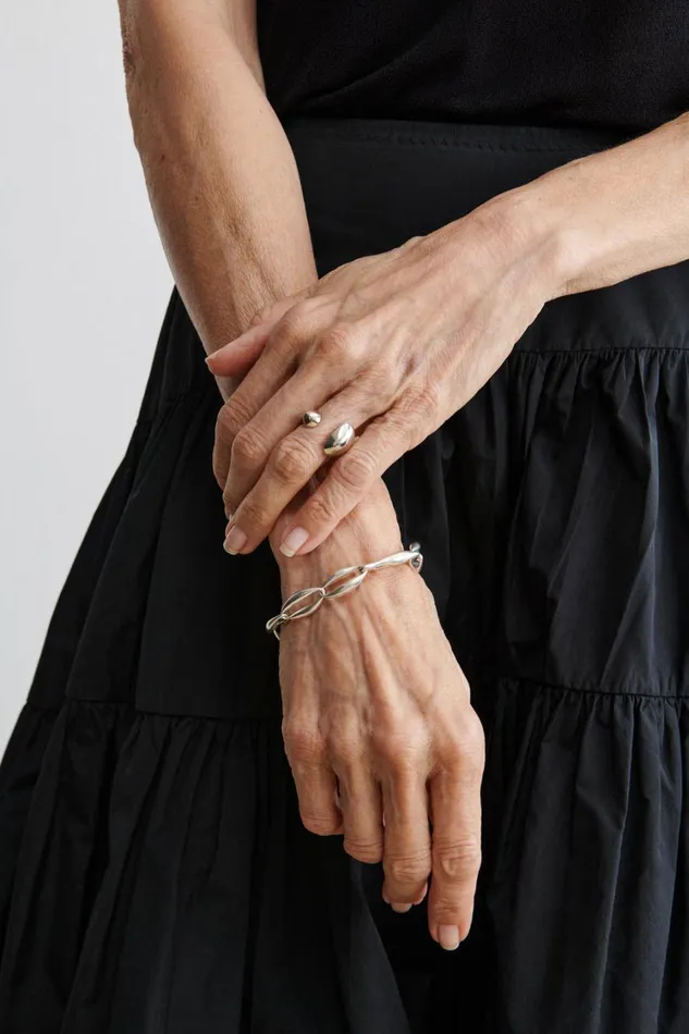 Rachel Comey Jewelry Women Quarry Kean Lean Bracelet Silver Rachel Comey Jewelry Women Quarry Kean Lean Bracelet Silver