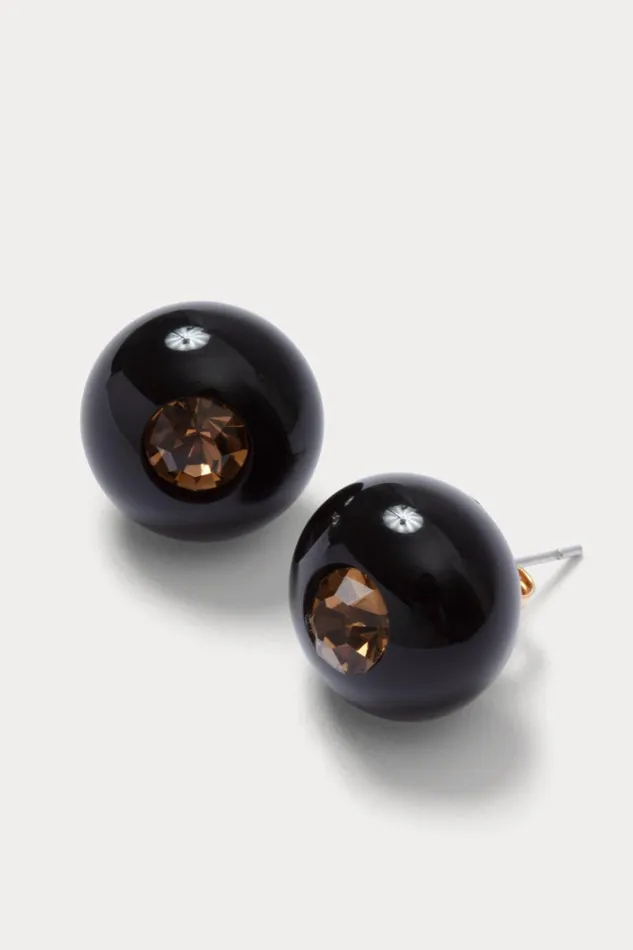 Rachel Comey Jewelry Women Studded Goble Earring Black