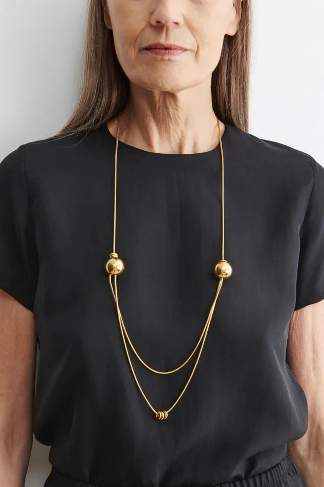 Rachel Comey Jewelry Women Sway Necklace Gold