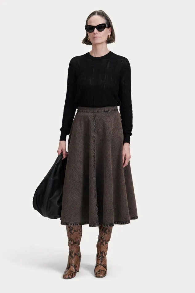 Rachel Comey Knits Women Benson Top Pink Marled Rachel Comey Knits Women Benson Top Pink Marled