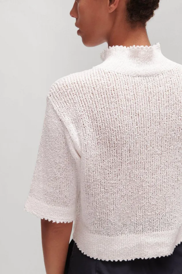 Rachel Comey Knits Women Cropped Tee Black Rachel Comey Knits Women Cropped Tee Black